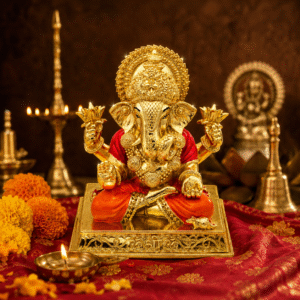 Decorative Lord Ganesha Murti